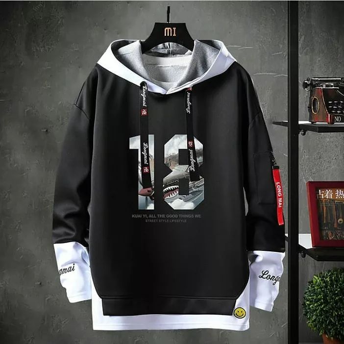 Hoodie Jaket Sweater Pria Terlaris Premium Original Eighteen
