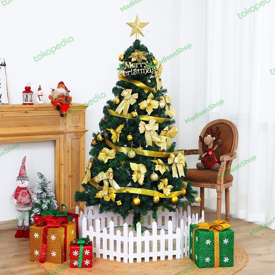 GROSIR Pohon Natal PVC Murah 60 90 120 150 180 Christmas Tree Murah