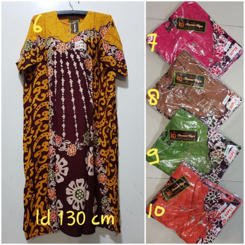 YULI DASTER KENCANA  UNGU L5 LD 135 145CM BATIK KU LEBEL  