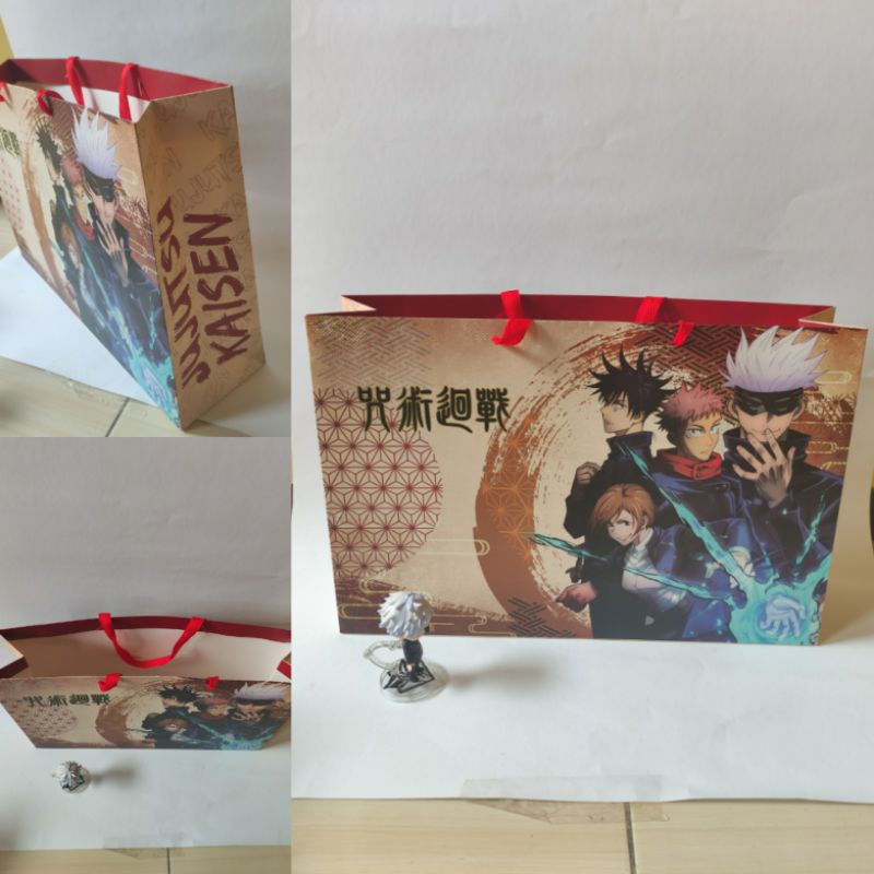 

Paper bag Spesial Merchandise Jujutsu Kaisen Limited Edition 1011 Siptea