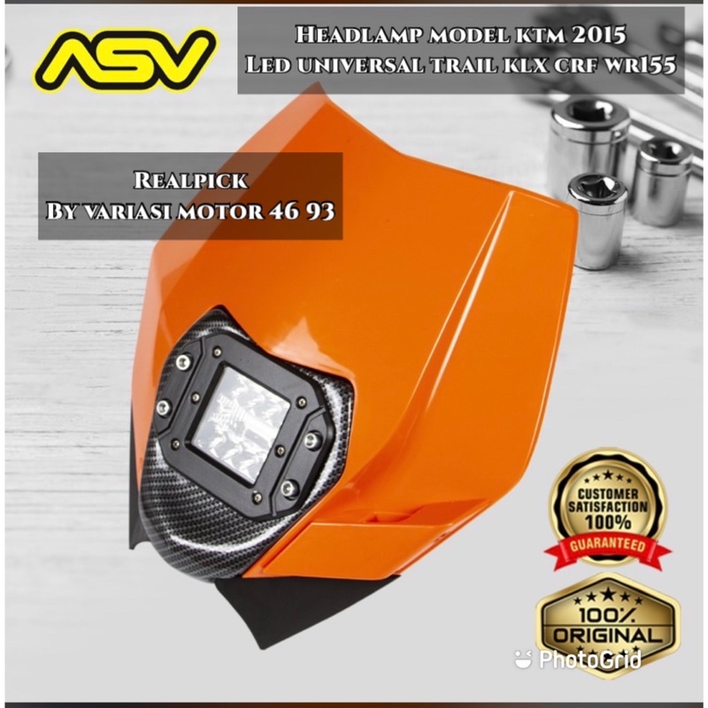 headlamp model ktm led crf klx wr155 led model ktm 2015