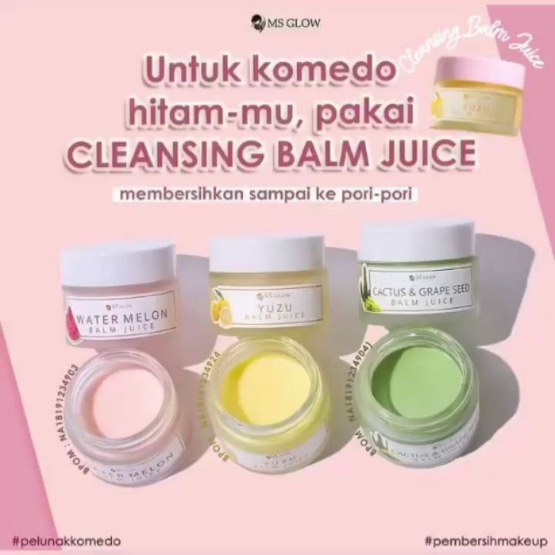 BALM JUICE CLEANSING MS GLOW / PELUNAK KOMEDO MSGLOW