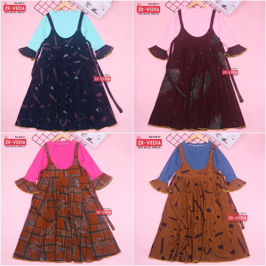 Gamis Aisyah uk 8-9 Tahun [EXPORT] Dres Ngaji Baju Anak Perempuan Murah Gamis Lebaran Panjang Adem