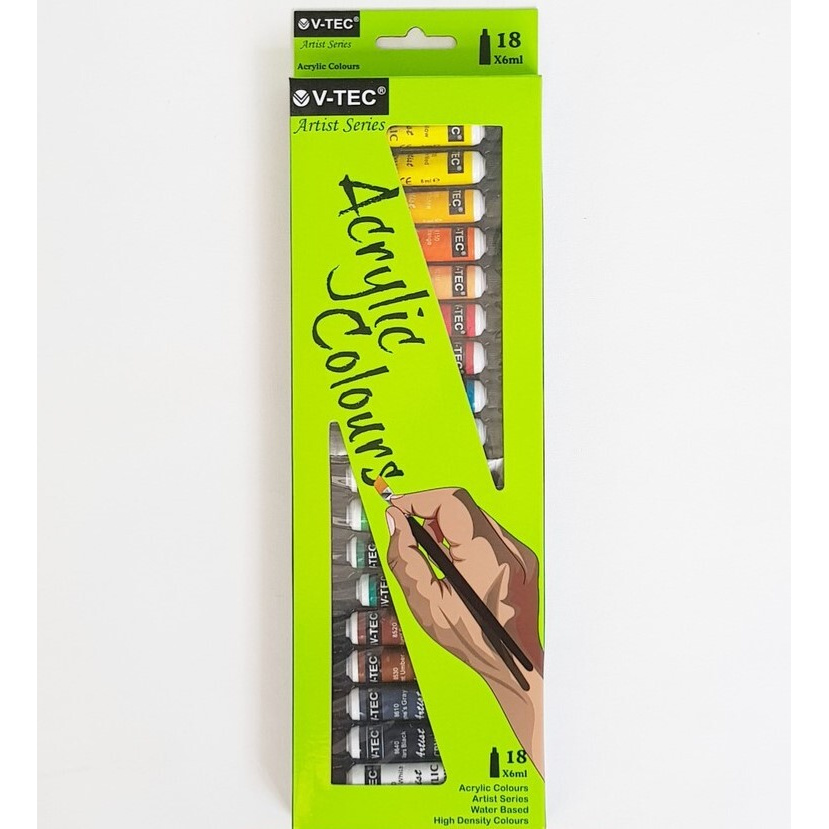 

V-TEC ACRYLIC COLOUR VT-618/A 18X6ML