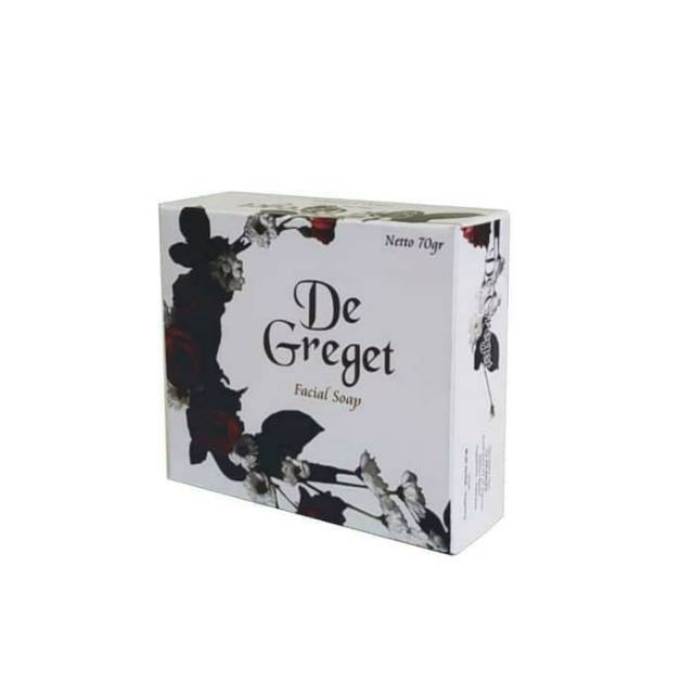 De Greget Facial Shoap 70gram, Bisa untuk (Sabun Jerawat, Sabun Kulit, Sabun Wajah, Sabun Mandi)