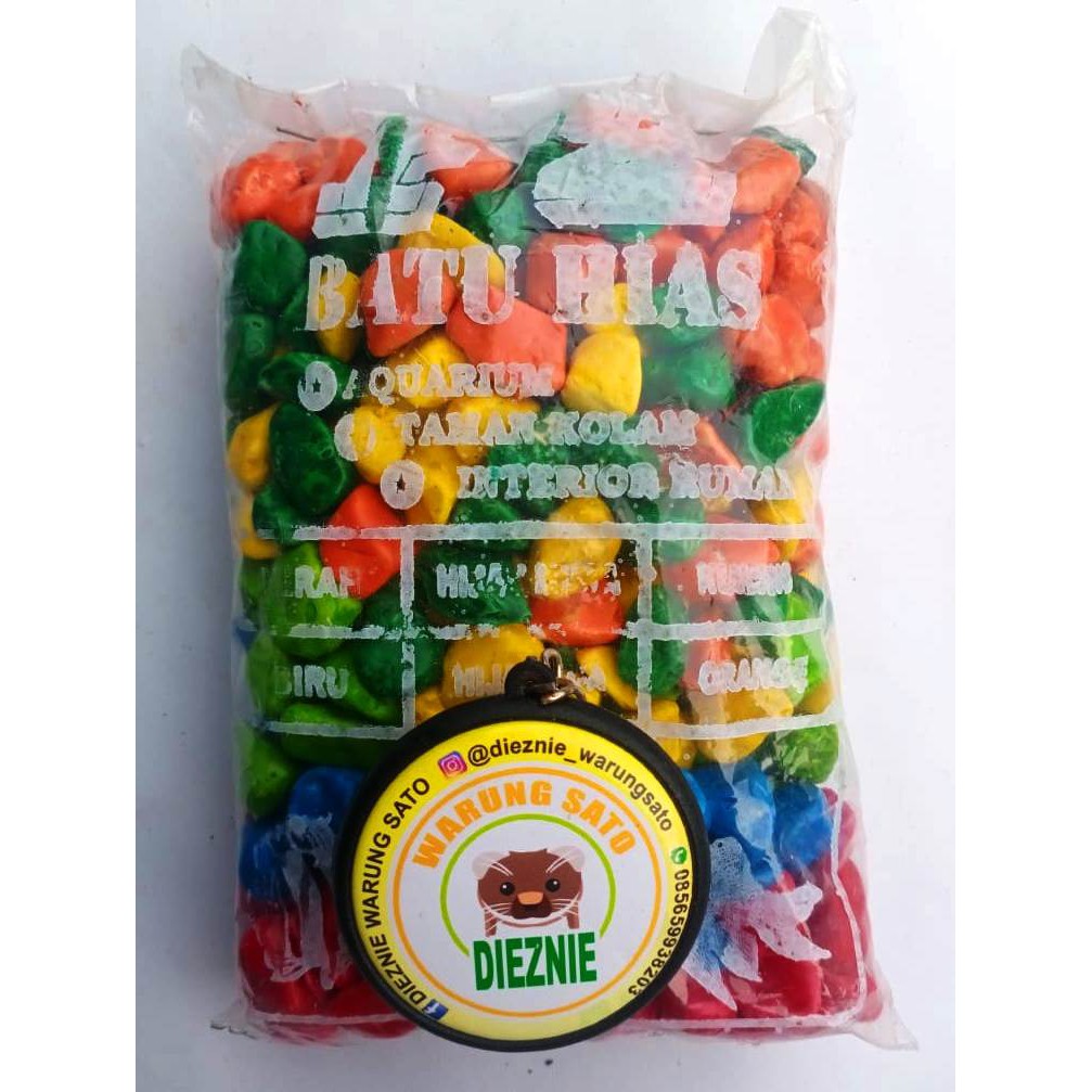 Batu Hias Warna Warni F2/ Batu Hias Aquarium Warna Warni