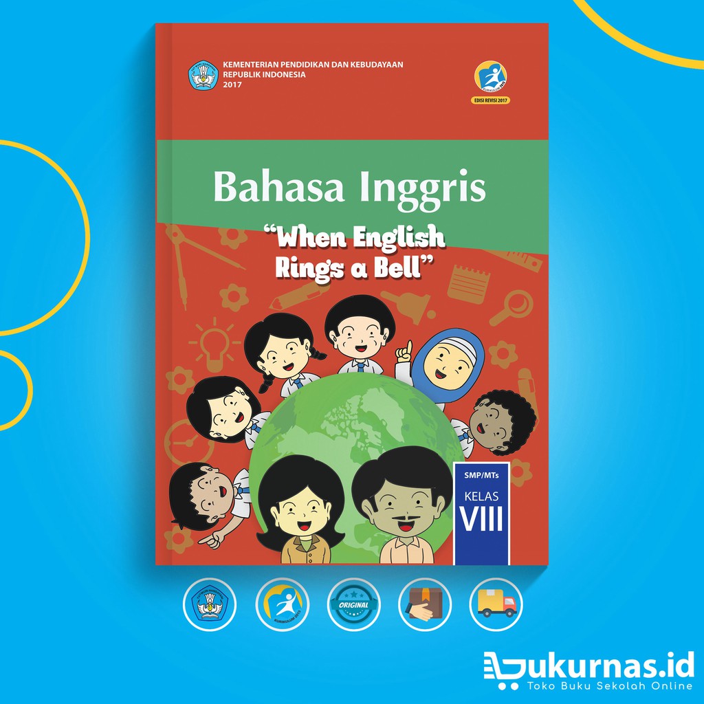  Buku  Bahasa  Inggris  SMP Kelas  8  K13  Revisi Terbaru 