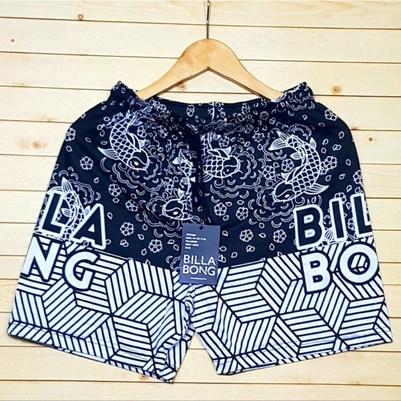 PRODUK PREMIUM Celana Boxer Distro BM Branded TERBAIK CELANA PANTAI PENDEK VOLCOM X768