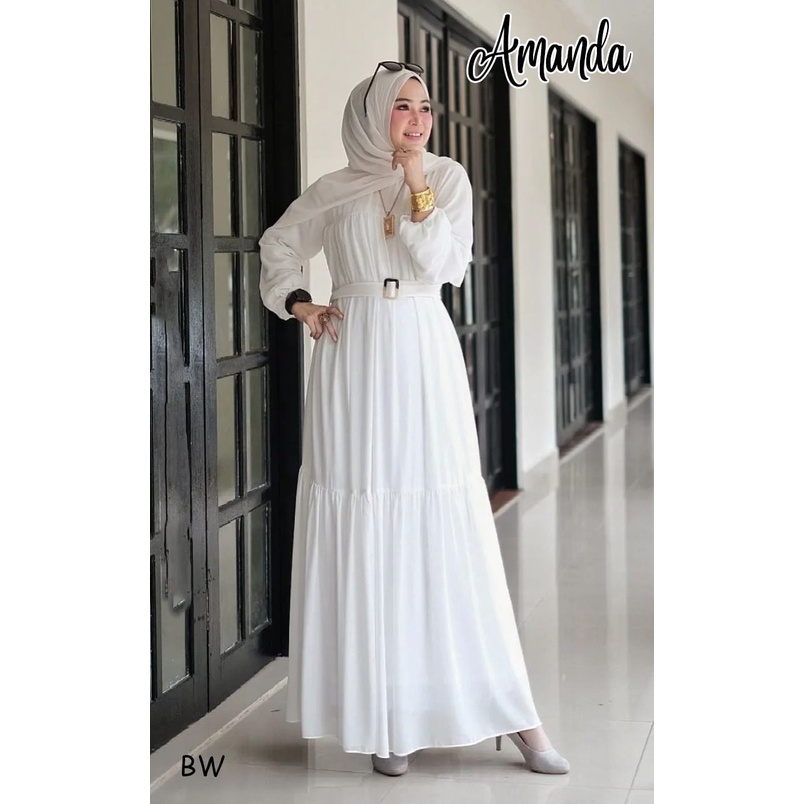 GAMIS PESTA POLOS AMANDA DRESS KONDANGAN