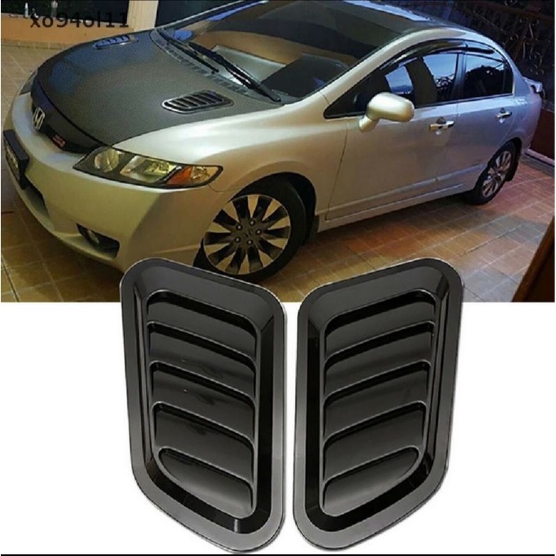 Air Flow / Air Scoop Kap Mobil Universal variasi kap mobil