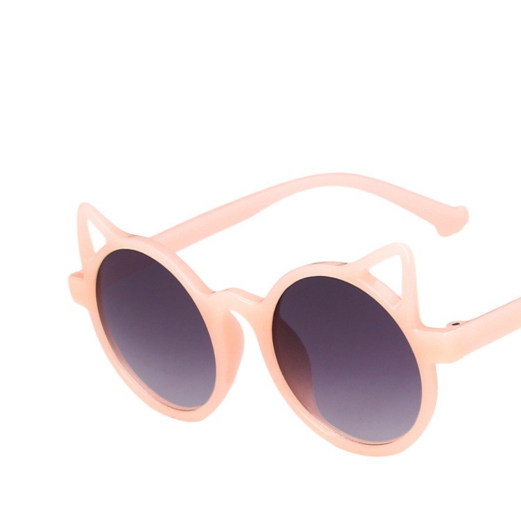 Kacamata Telinga kucing  anak-anak fashion perlindungan UV kacamata bayi lucu