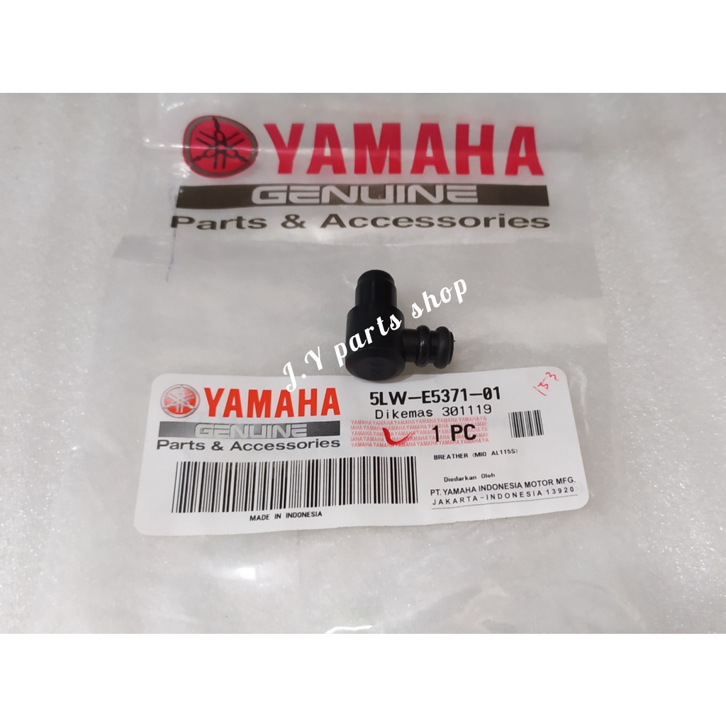 BREATHER NEPEL SAMBUNGAN SALURAN SELANG HAWA GEARBOX GIRBOX RASIO CVT NOUVO Z LELE XEON KARBU RC GT NMAX N MAX AEROX 125 155 LEXI ORI YGP 5LW-E5371-01