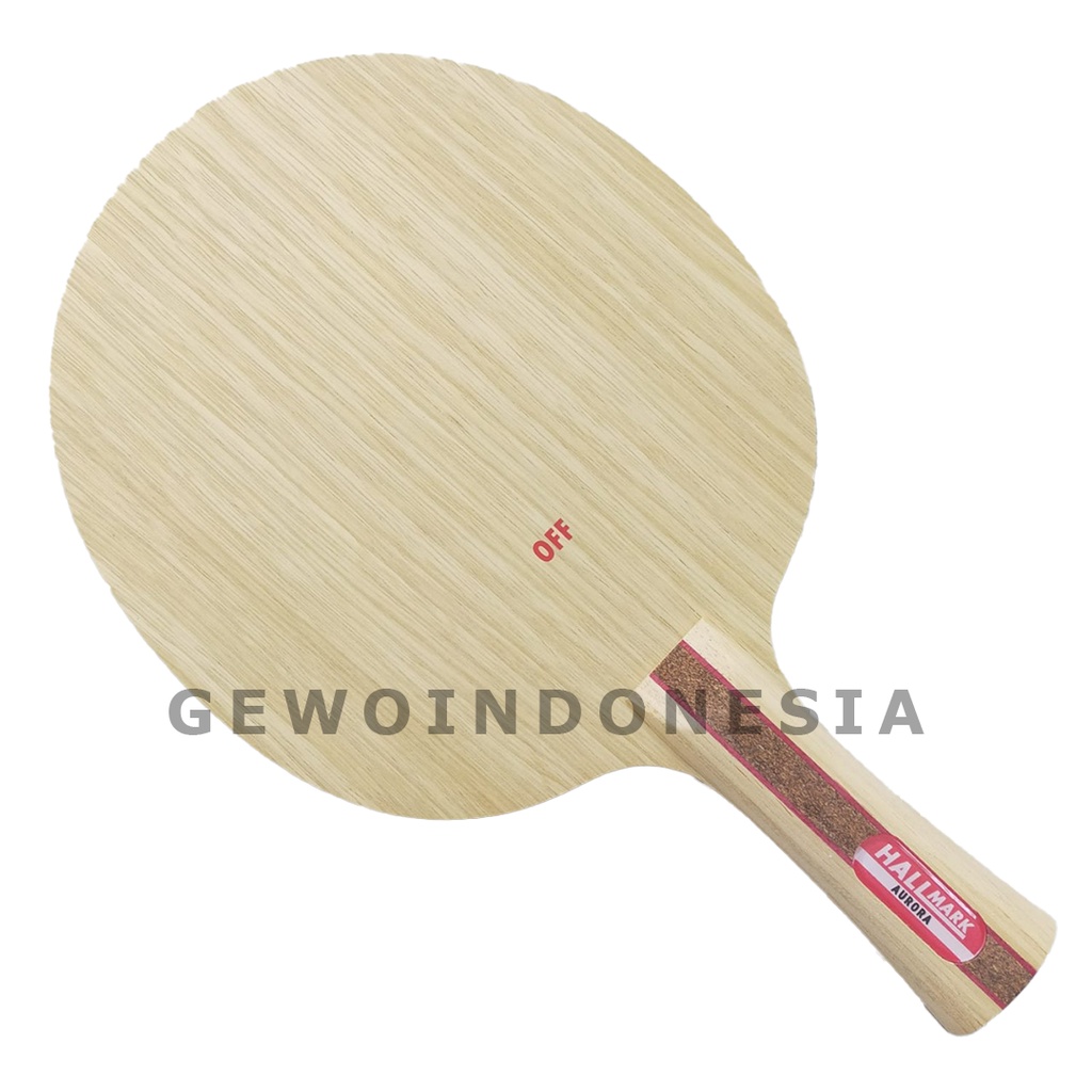 Hallmark Aurora - Kayu Pingpong Blade Tenis Meja Bet Bat Defensive Allround
