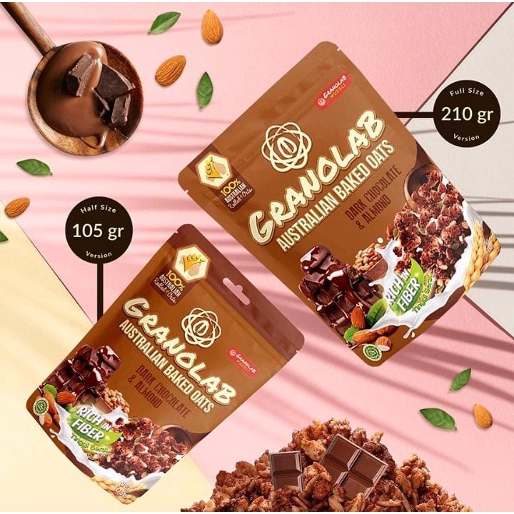 

GRANOLAB Australian Baked Oats 210gr