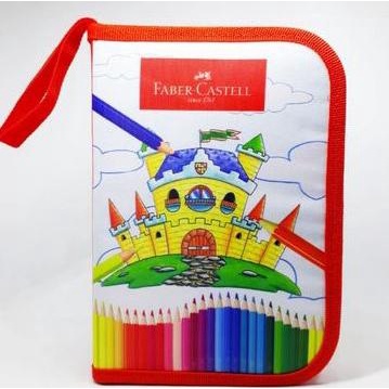 

Pensil Warna Faber Castell Set + Pouch / Softcase dan Sharpener