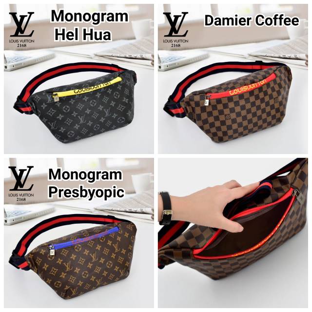 Tas Batam Import LV 2168 Waist Bag