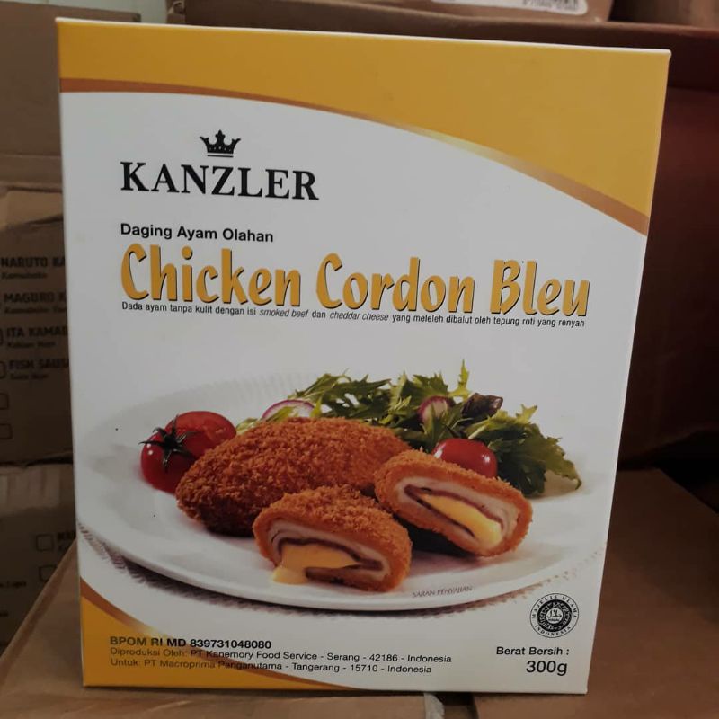 

chicken cordon bleu kanzler 300gr