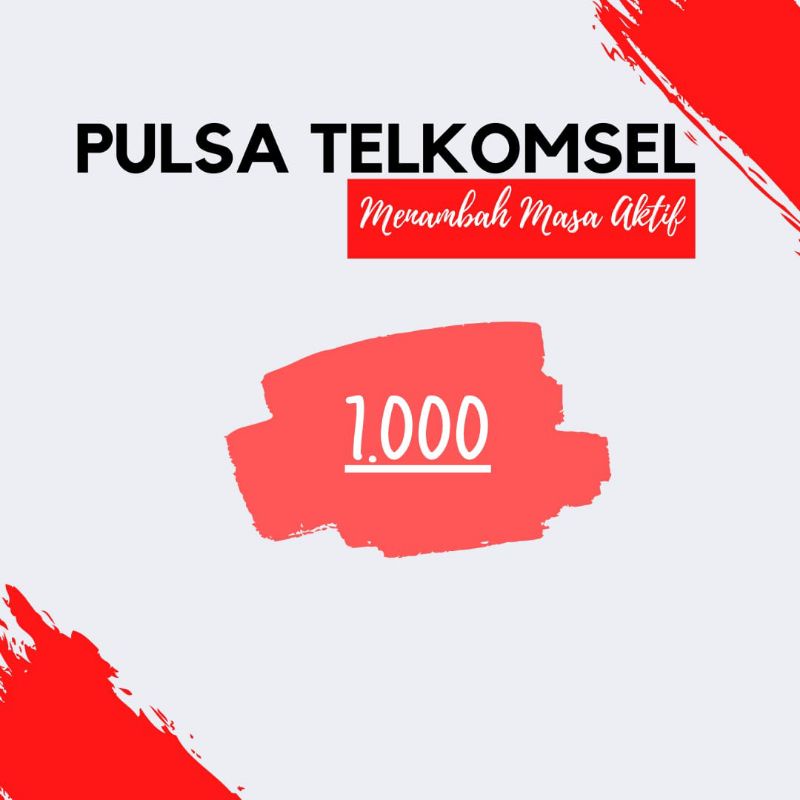 Pulsa Regulet Telkomsel 1rb