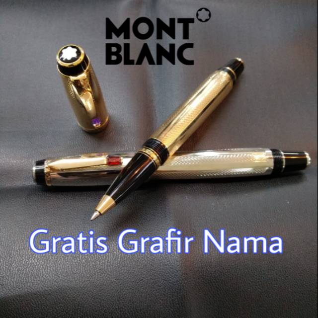 

Pulpen sign pen mewah montblanc boheme gratis grafir nama