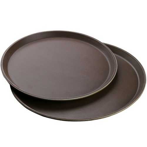 CYPRUZ PM 0733 - Nampan Bulat Anti Slip 36cm
