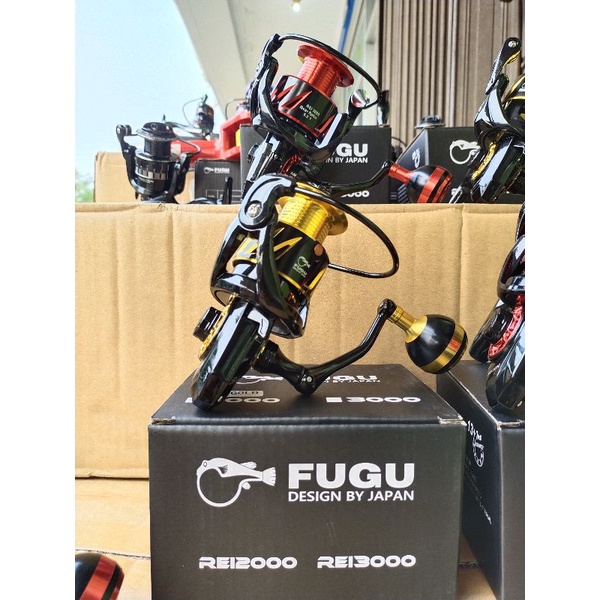 reel Fugu Rei 1000 2000 3000 power handle