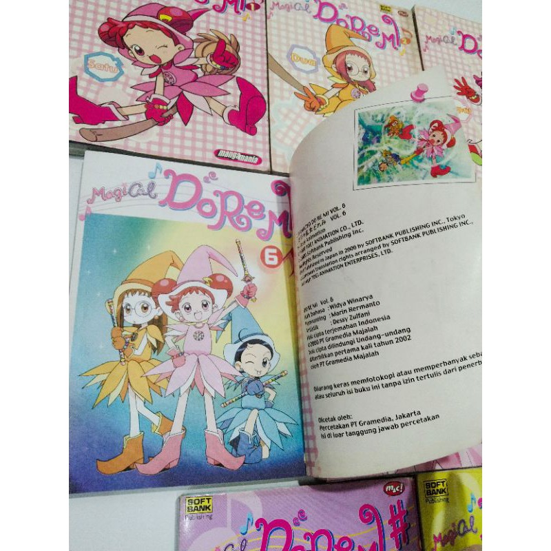 magical doremi 1-6 end min vol 4 + sharp 1-6 end