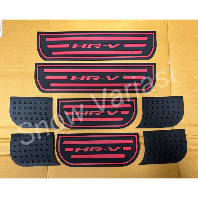 Sillplate Samping Hrv Karet Hitam Merah Abu Grey