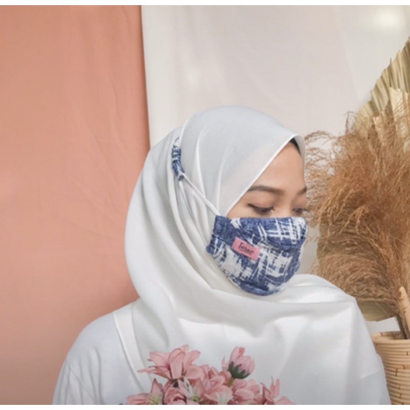 Masker 3D Squre Series bonus Konektor BELI 10 GRATIS 1
