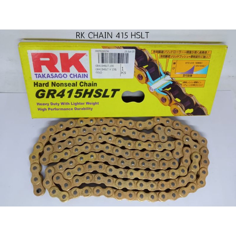 RANTAI RK TAKASAGO CHAIN 415 HSLT 110/120/130L