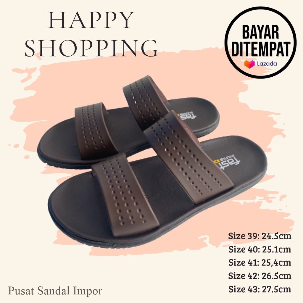 Sandal Jepit/Sandal Kulit/Sandal Slide/Sandal Pria/Sandal Carvil