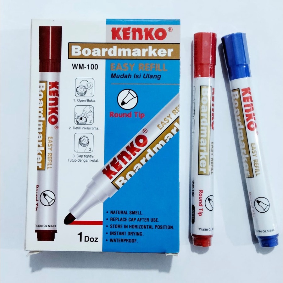 

Kenko Spidol Whiteboard Marker (WM-100) Boardmarker