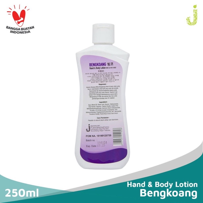 Ready Stok GROSIR AUTUMN BPOM GLOWING WHITE BENGKOANG HANDBODY LOTION 250ML PRODUK ORIGINAL