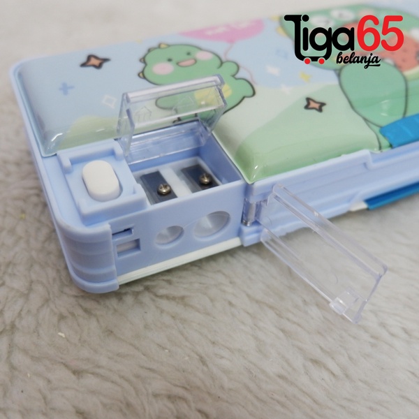 365 PENCIL CASE #41032 Type KT8500 Tempat Pensil Anak Karakter Fancy Lucu