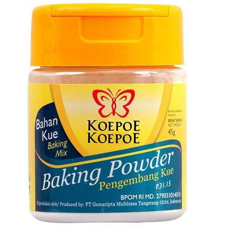 

BAKING POWDER KoePoe KoePoe Pengembang Kue [45g]