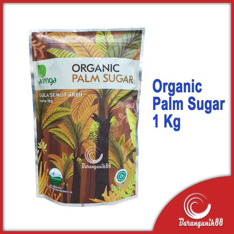 Arenga Organic Palm Sugar / Gula Semut Aren / Gula Aren Bubuk / Brown Sugar 1 Kg