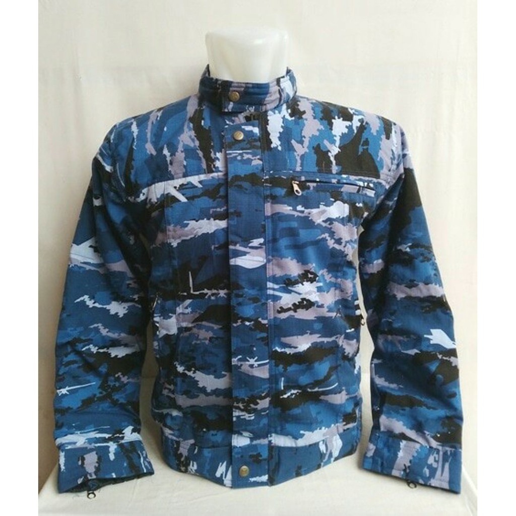 TERKEREN Jaket golpi loreng penerbang TNI AU dan loreng linud Jaket Kekinian