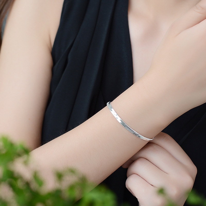 Gelang Tangan Sterling Silver 925 Multi Model Untuk Wanita