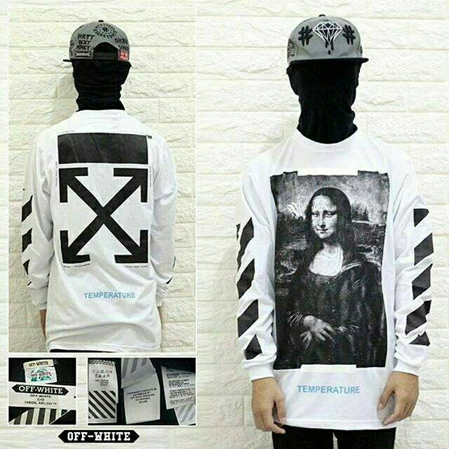 Kaos Distro Longsleeve Off-white