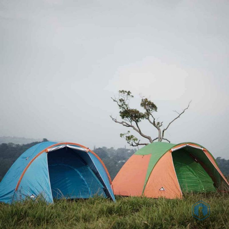 Tenda dome double layer LWY outdoor kaps 4 orang double layer - Tenda Camping