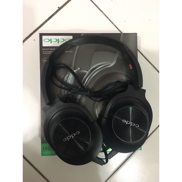 [ H11 OPPO ]HEADPHONE BANDO STEREO MUSIC EXTRABASS TYPE RELAX H 11 MEREK OPPO