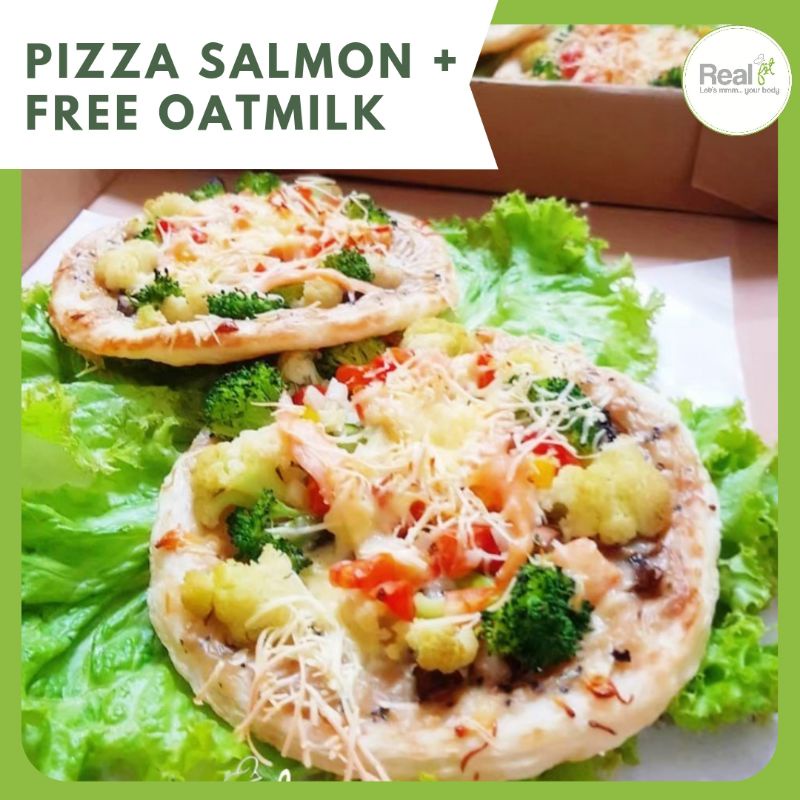 

Pizza Salmon + FREE Oatmilk