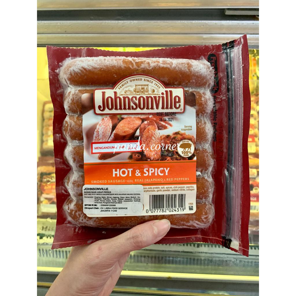 Jual Sosis Johnsonville Hot & Spicy Sausages Indonesia