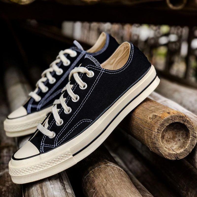 Converse Low Black White 70S Chuck Taylor Premium Quality