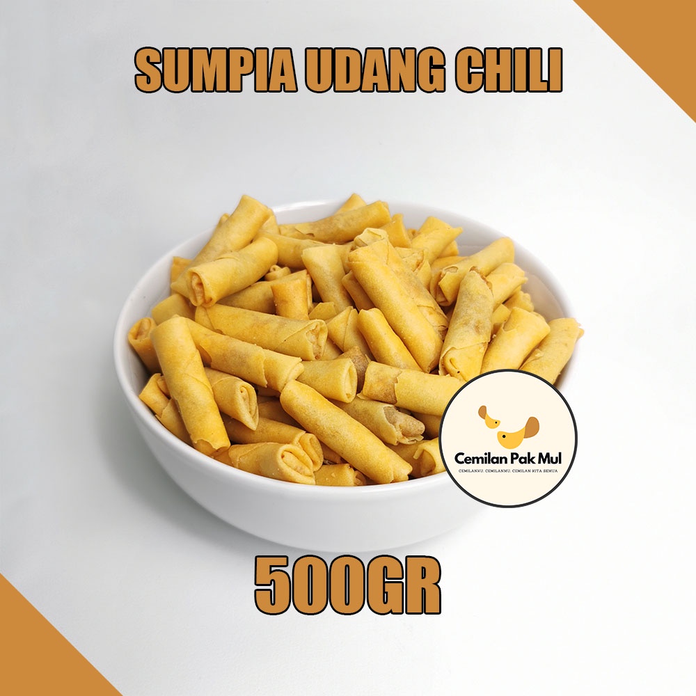 

( 500GR ) SUMPIA UDANG CHILI / SUMPIA UDANG PEDAS SPESIAL