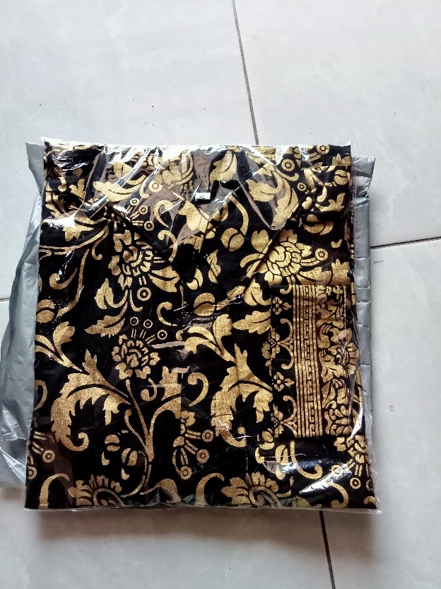 Kemeja Batik Pria Lengan Panjang Kemeja Batik Motif Bakung