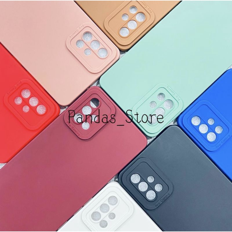 Softcase Pro Camera Samsung A71 4G Candy Case Full Color 3D Silikon TPU