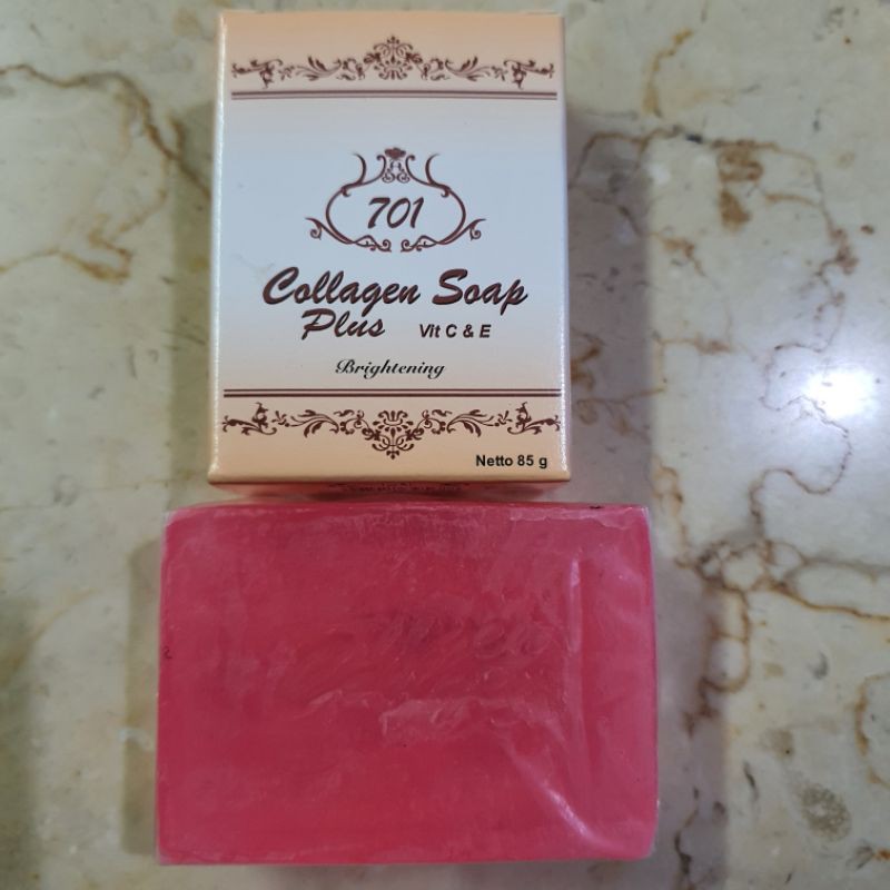 sabun collagen 701 plus vit c &amp; e (85g)