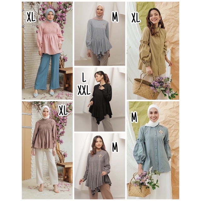 Camilla Blouse Aurora Blouse Ellie Blouse Original Wearing Klamby [BISA COD]