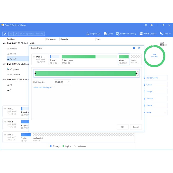 [FULL VERSION] EaseUS Partition Master 16 - GARANSI AKTIVASI