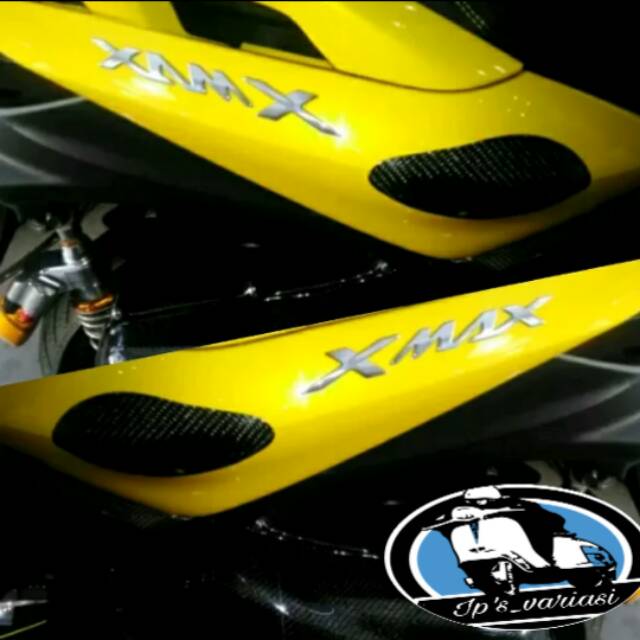 Cover body protecktor body samping Carbon Kevlar Xmax 250cc aksesoris motor Xmax 250cc